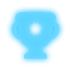 Ícone de troféu representando conquistas